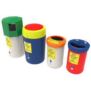 cubo de basura público