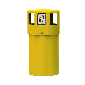 cubo de basura de polietileno