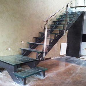 escalera recta