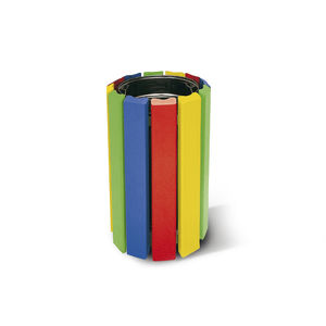 cubo de basura público