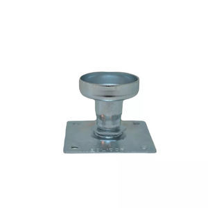 pedestal para terraza de acero