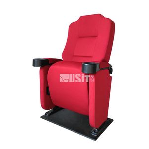 butaca de cine de acero
