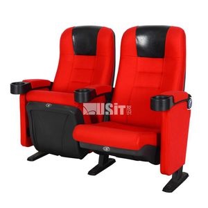 butaca de cine de acero