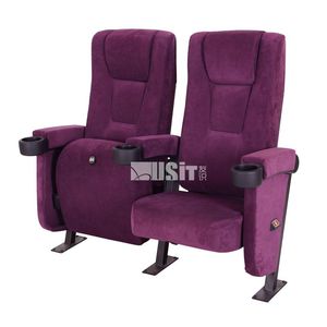 butaca de cine de acero