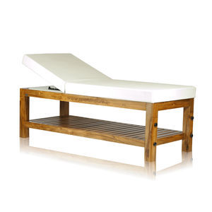 mesa de masaje de teca