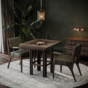 mesa de backgammon contemporánea