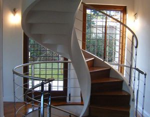escalera helicoidal