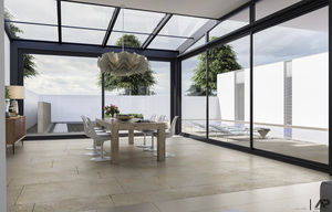 veranda de vidrio