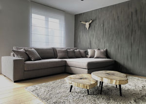 sofá modular / cama / contemporáneo / de tejido