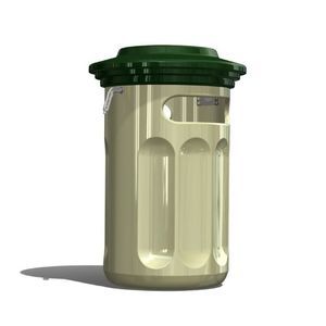 cubo de basura público
