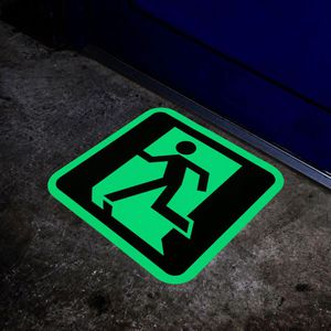 letrero de seguridad de interior
