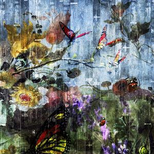 papel pintado contemporáneo