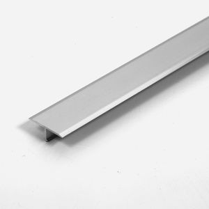 perfil de transición de aluminio anodizado