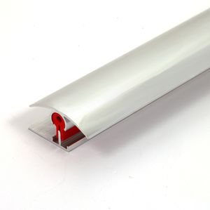 perfil de transición de aluminio anodizado