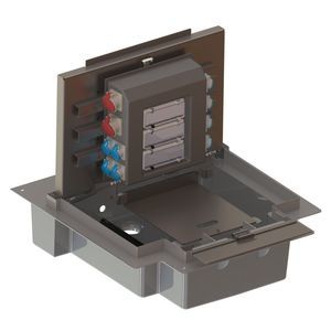bolardo de suministro eléctrico