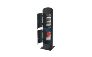bolardo de suministro eléctrico