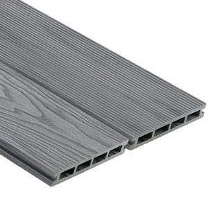 tarimas de exterior de madera compuesta / con clip / sostenibles / reciclables