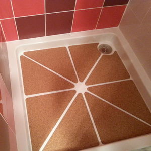 alfombrilla antideslizante para ducha