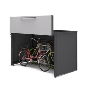marquesina para bicicletas de acero