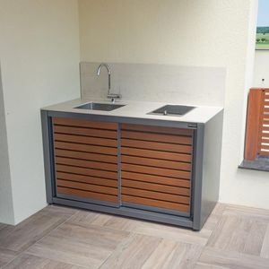 cocina de exterior