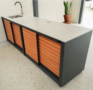 cocina de exterior