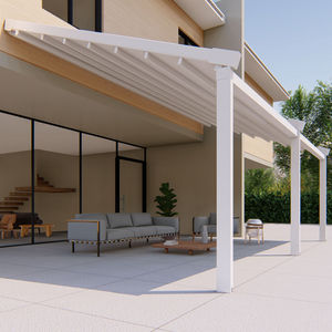pérgola adosada