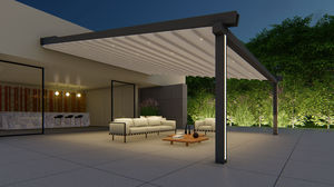 pérgola adosada