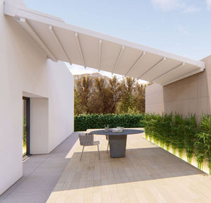 pérgola adosada