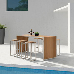 mesa alta contemporánea