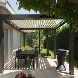 pérgola adosada