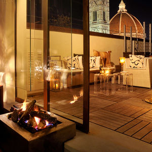 chimenea de gas