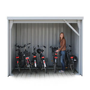 marquesina para bicicletas de acero