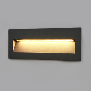 luminaria empotrable de pared