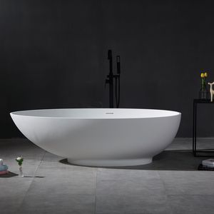 bañera ovalada