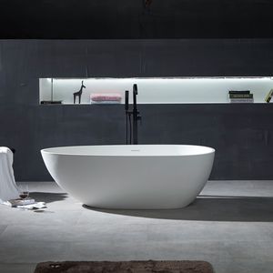 bañera ovalada