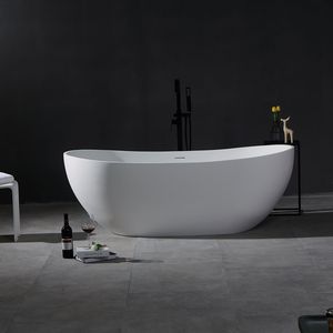 bañera ovalada