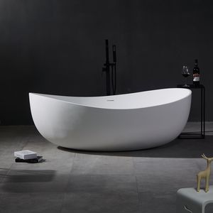 bañera ovalada