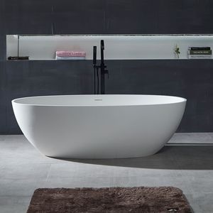 bañera ovalada