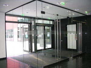 bisagra para puerta de cristal