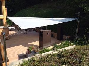 toldo vela para el sector servicios