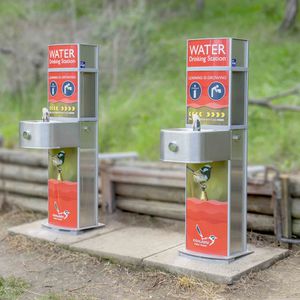 fuente de agua para perros