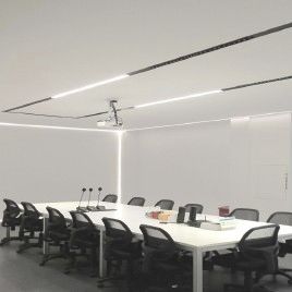 perfil de iluminación empotrable