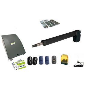 automatización para portón abatible