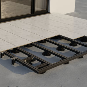 estructura para suelo técnico de aluminio termolacado