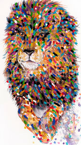 pintura con motivos animales