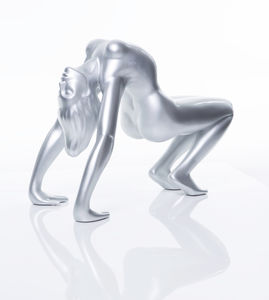escultura de fibra de vidrio