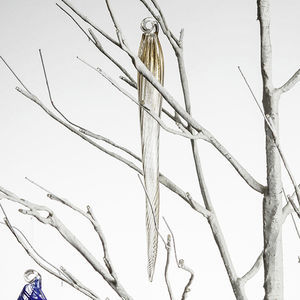 decoración para árbol de Navidad de vidrio soplado