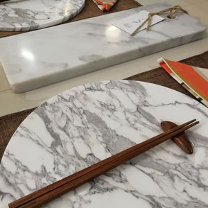 tabla de cortar de mármol de Carrara