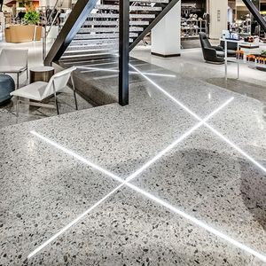 perfil de iluminación de suelo