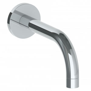 caño para bañera de metal cromado
